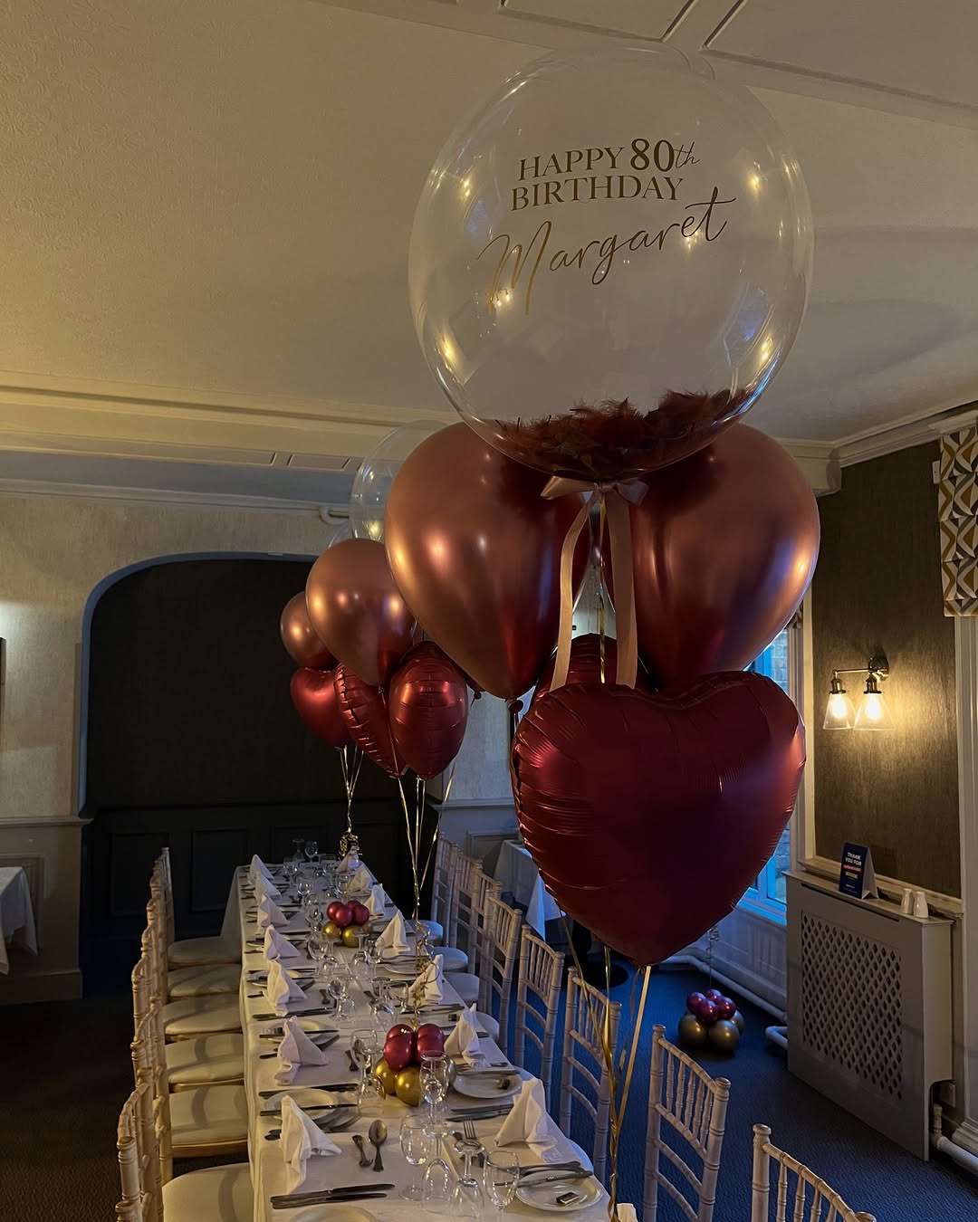 Personalised Milestone Bubble Bouquet