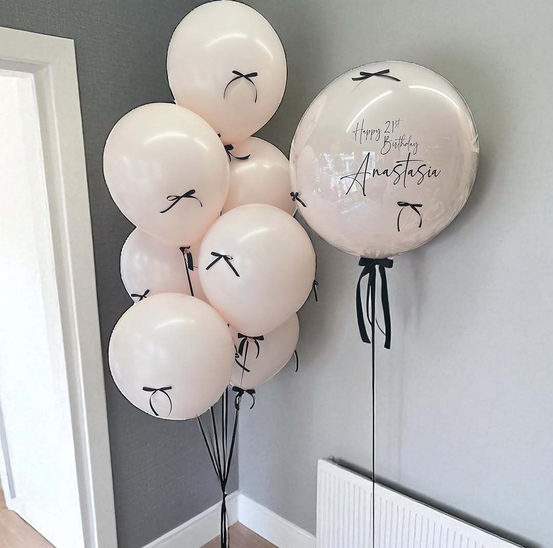 Personalised Birthday Bubble Display