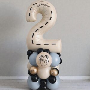 "Two Fast" Racing Personalised Milestone Stack